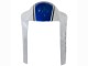 2009-2014 BMW S1000RR Motorcycle Fairings - White Blue Glossy Black Castrol Canada