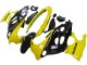 2004-2006 Suzuki GSX600F/GSX750F Motorcycle Fairings - Glossy Black Yellow Canada