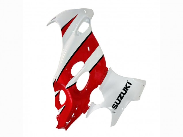 2004-2006 Suzuki GSX600F/GSX750F Motorcycle Fairings - White Red Canada