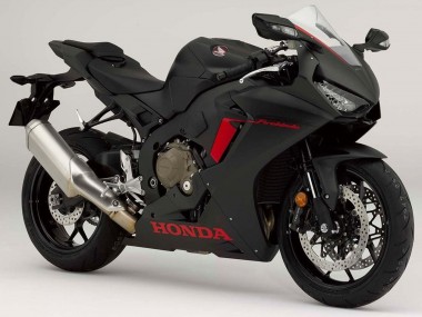 Cheap 2017-2023 Honda CBR1000RR Motorcycle Fairings - Matte Black with Red Logo Canada