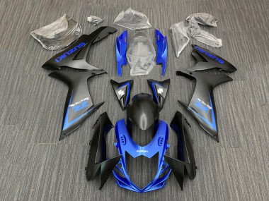 Cheap 2011-2024 Suzuki GSXR 600 / GSXR 750 Motorcycle Fairing Kits - Blue Matte Black Canada