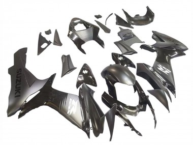 Cheap 2011-2024 Suzuki GSXR 600 / GSXR 750 Motorcycle Fairings - Matte Black Glossy Black White Decal Canada