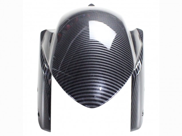 2011-2024 Suzuki GSXR 600 / GSXR 750 Motorcycle Fairings - Black Carbon Fiber Red Canada