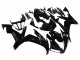 2004-2006 Yamaha YZF 1000 R1 Motorcycle Fairings - Glossy Black Gold Decals Canada