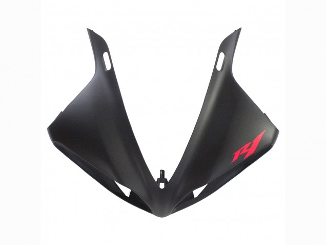 2009-2011 Yamaha YZF 1000 R1 Motorcycle Fairing - Matte Black Red Decal Canada