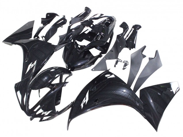 2012-2014 Yamaha YZF 1000 R1 Motorcycle Fairings - Glossy Black Canada