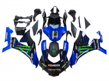 Cheap 2015-2019 Yamaha YZF 1000 R1 Motorcycle Fairings - Blue Matte Black Green Monster ENEOS Canada
