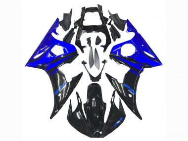 Cheap 2003-2004 Yamaha YZF R6 Motorcycle Fairing - Blue Glossy Black Canada