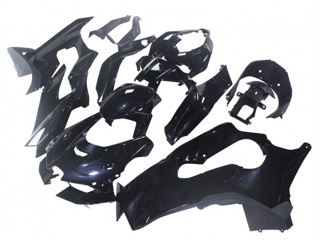 2021-2025 Kawasaki ZX10R Motorcycle Fairings - Glossy Black Canada