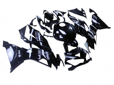 Cheap 2019-2022 Kawasaki ZX6R Motorcycle Fairings - Glossy Black White Canada
