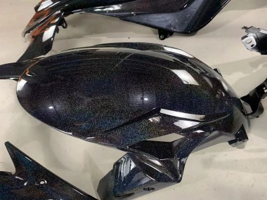 Cheap 2019-2022 Kawasaki ZX6R Motorcycle Fairings - Black Rainbow Canada