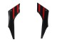 2013-2024 Kawasaki EX300 Motorcycle Fairings - Red Black Canada