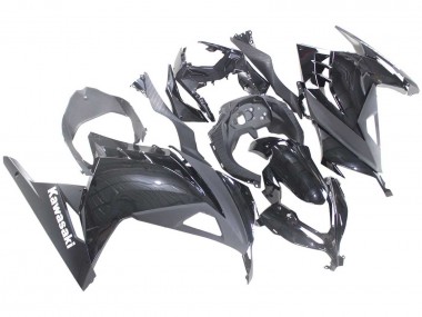 Cheap 2013-2024 Kawasaki EX300 Motorcycle Fairings - Glossy Black Canada