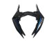 2013-2024 Kawasaki EX300 Motorcycle Fairings - Glossy Black Blue Canada