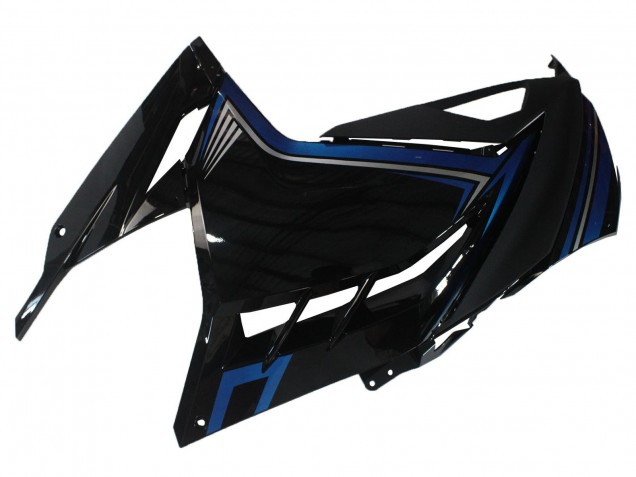 2013-2024 Kawasaki EX300 Motorcycle Fairings - Glossy Black Blue Canada