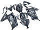 2013-2024 Kawasaki EX300 Motorcycle Fairings - Matte Black White Elf Snow Canada