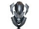 2013-2024 Kawasaki EX300 Motorcycle Fairings - Matte Black White Elf Snow Canada