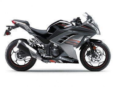 Cheap 2013-2024 Kawasaki EX300 Motorcycle Fairings - Black Silver Red Canada