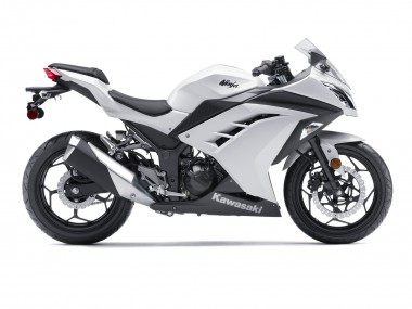 Cheap 2013-2024 Kawasaki EX300 Motorcycle Fairings - White Black Canada