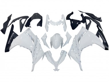 Cheap 2013-2024 Kawasaki EX300 Motorcycle Fairings - White Black Canada