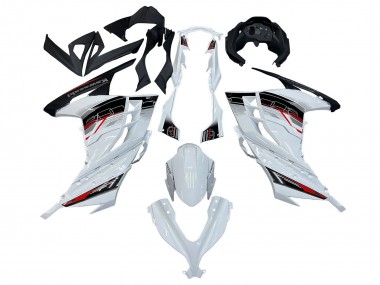 Cheap 2013-2024 Kawasaki EX300 Motorcycle Fairings - White Red Black Canada
