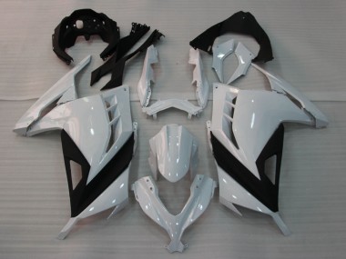 Cheap 2013-2024 Kawasaki EX300 Motorcycle Fairings - Glossy White Black Canada
