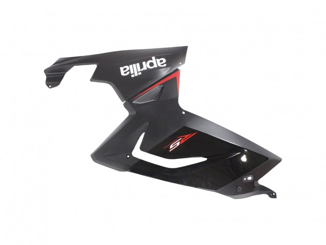 2006-2011 Aprilia RS125 Motorcycle Fairings - Glossy Black Red White Decal Canada