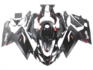 Cheap 2006-2011 Aprilia RS125 Motorcycle Fairings - Glossy Black Red White Decal Canada