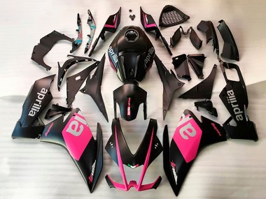 Cheap 2006-2011 Aprilia RS125 Motorcycle Fairings - Matte Black Pink Canada