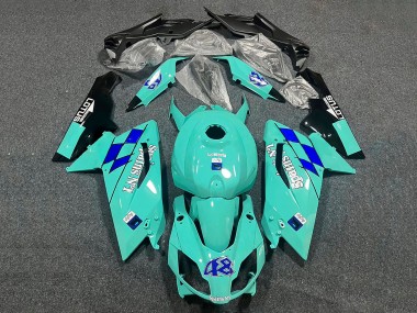 Cheap 2006-2011 Aprilia RS125 Motorcycle Fairings - Mint Green Spains No1 48 Canada
