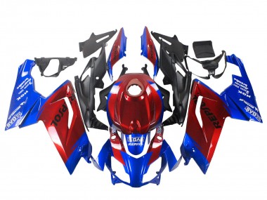Cheap 2006-2011 Aprilia RS125 Motorcycle Fairings - Blue Red Canada