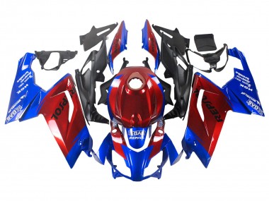 Cheap 2006-2011 Aprilia RS125 Motorcycle Fairings - Blue Red Canada