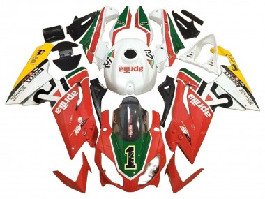 Cheap 2006-2011 Aprilia RS125 Motorcycle Fairings - White Red Green Canada