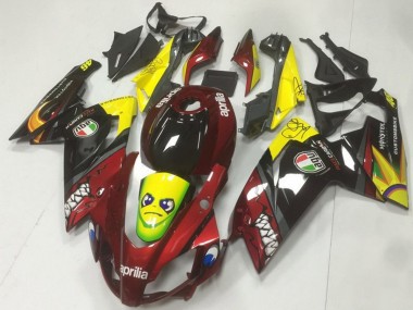 Cheap 2006-2011 Aprilia RS125 Motorcycle Fairings - Red Yellow Black Shark Canada