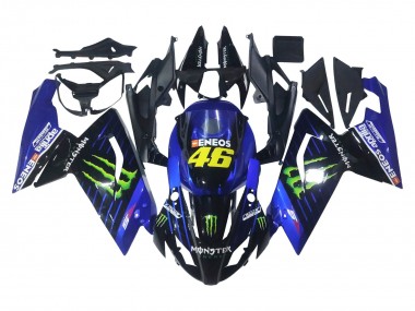Cheap 2006-2011 Aprilia RS125 Motorcycle Fairings - Blue Black Green Monster 46 Canada