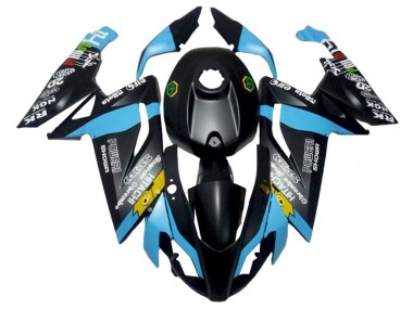Cheap 2006-2011 Aprilia RS125 Motorcycle Fairings - Light Blue Black Yellow Canada