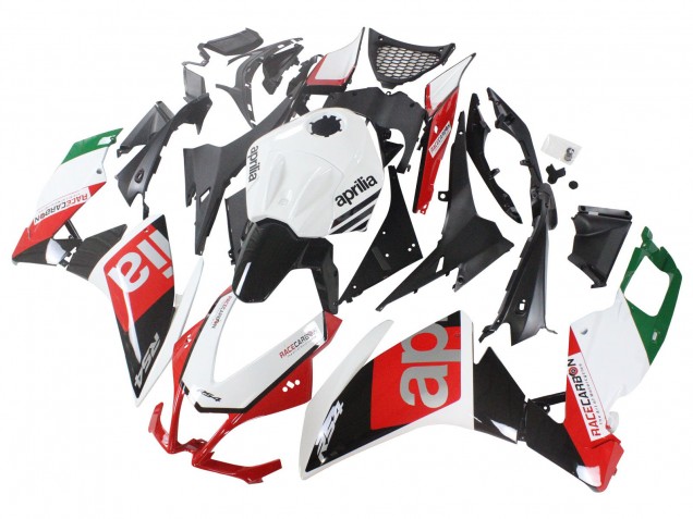 2012-2018 Aprilia RS4 50 125 Motorcycle Fairings - White Red Green Glossy Black Canada