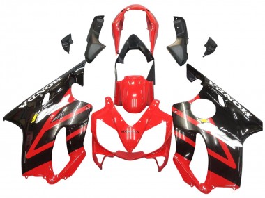 Cheap 2004-2007 Honda CBR600 F4i Motorcycle Fairing - Red Glossy Black Canada
