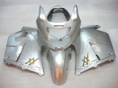 Cheap 1996-2007 Honda CBR1100XX Blackbird Motorcycle Fairings - Silver Gold Canada