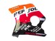 1996-2007 Honda CBR1100XX Blackbird Abs Motorcycle Fairings - Orange White Red Glossy Black Repsol Canada