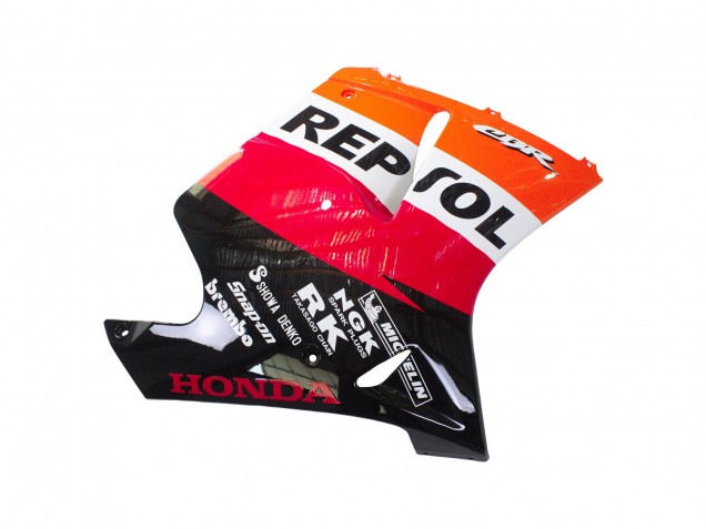 1996-2007 Honda CBR1100XX Blackbird Abs Motorcycle Fairings - Orange White Red Glossy Black Repsol Canada