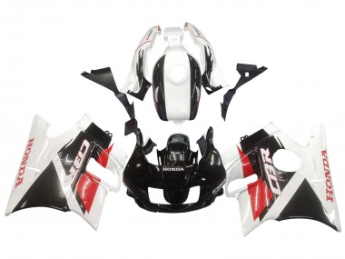 Cheap 1991-1994 Honda CBR600 F2 Motorcycle Fairings - White Red Glossy Black Canada