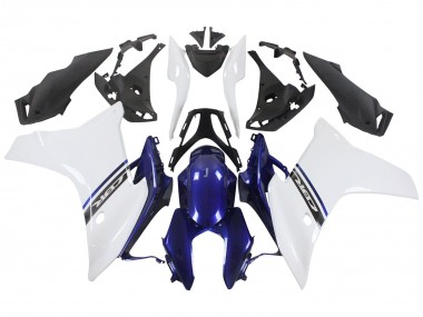 Cheap 2011-2013 Honda CBR600F Motorcycle Fairings - White Blue Canada