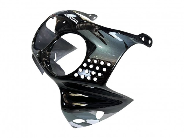 1992-1993 Honda CBR900RR 893 Motorcycle Fairings - Silver Glossy Black Canada