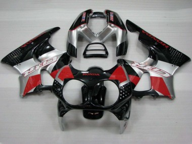 Cheap 1992-1993 Honda CBR900RR 893 Motorcycle Fairings - Silver Red Glossy Black Canada