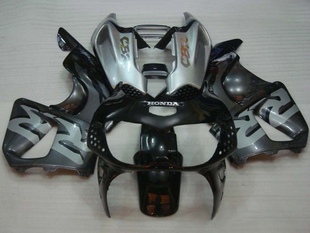 1994-1995 Honda CBR900RR 893 Motorcycle Fairings - Silver Grey Glossy Black Canada