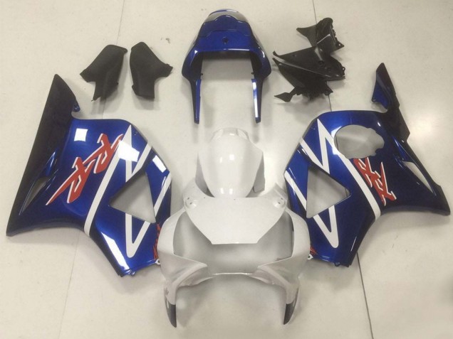 1994-1995 Honda CBR900RR 893 Motorcycle Fairings - White Blue Glossy Black Canada