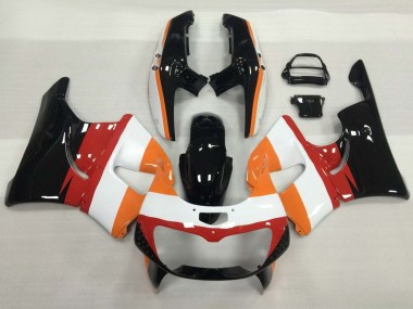 Cheap 1994-1995 Honda CBR900RR 893 Motorcycle Fairings - Orange White Red Glossy Black Canada