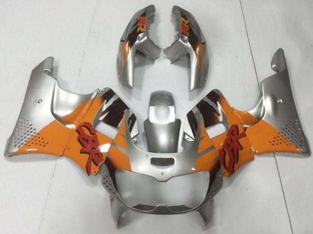 1994-1995 Honda CBR900RR 893 Motorcycle Fairings - Silver Orange Canada