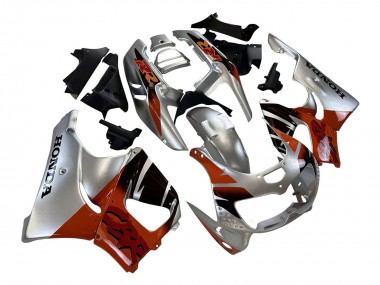 Cheap 1996-1997 Honda CBR900RR 893 Motorcycle Fairings - Silver Red Glossy Black Canada